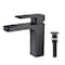 Kibi Blaze Single Handle Bathroom Vanity Sink Faucet with Pop Up Drain C-KBF1017MB-KPW100MB - alternate 1